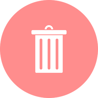 Delete Dustbin Garbage Can Garbage Disposa