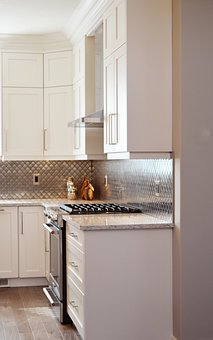 Kitchen, Cabinets, Stove, Oven, Counter