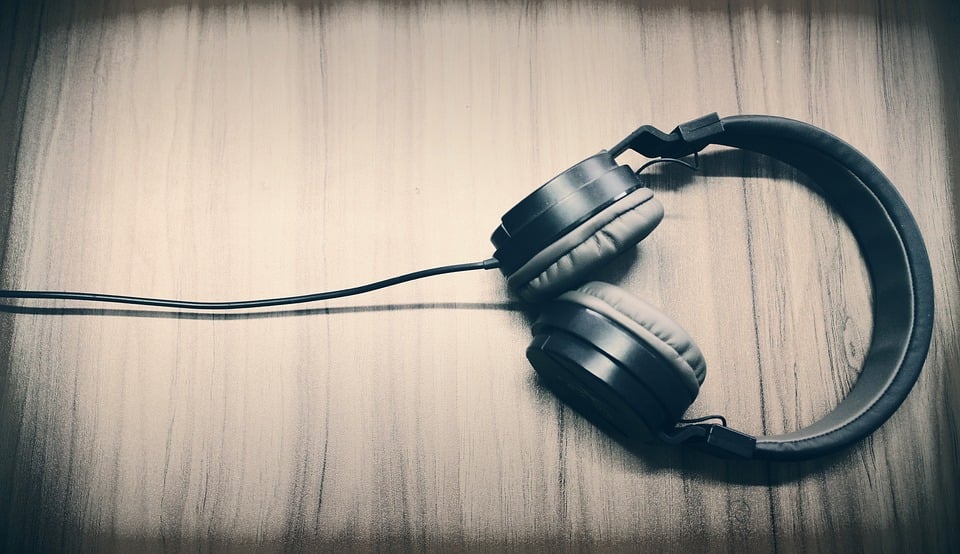Music, Headphone, Caption, Sound, Listing Music