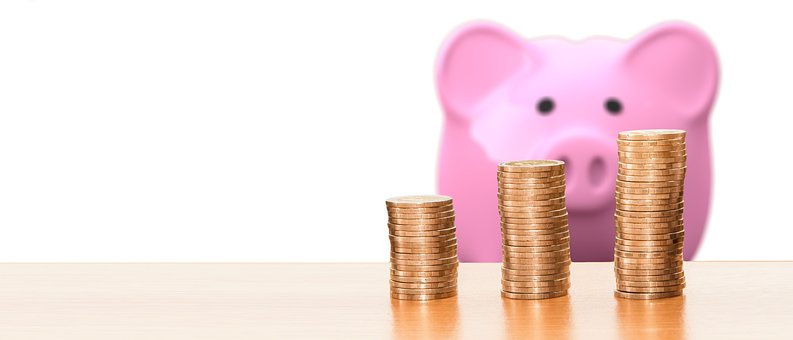 Save, Piggy Bank, Money, Coins, Finance